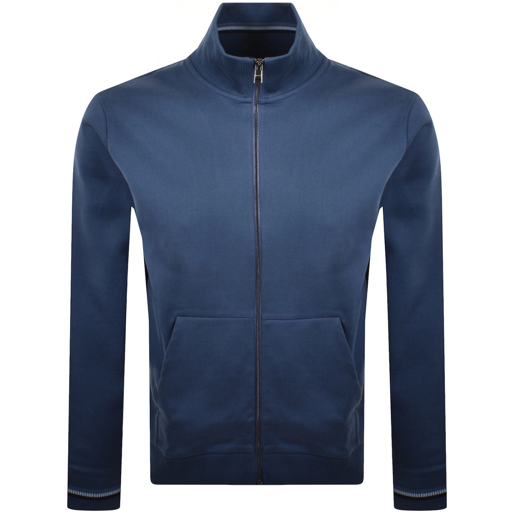 Hugo Boss BOSS Siza Full Zip Sweatshirt Blue